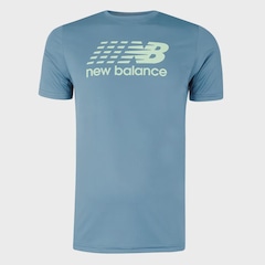 Camiseta New Balance Multi Color Performance Masculina - Foto 1