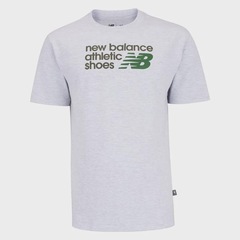 Camiseta New Balance Athletics Relaxed Premium Masculina - Foto 4