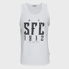 Camiseta Regata Santos SFC 1912 Surf Center Masculina - Foto 1