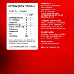 Creatina Monohidratada Integralmedica 300g - Foto 6