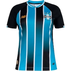 Camiseta do Grêmio Home Torcedor 2026 New Balance - Feminina - Foto 1