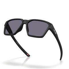 Óculos de Sol Unissex Oakley Briza Matte Black Prizm Grey - Foto 4