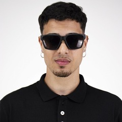 Óculos de Sol Unissex Oakley Briza Matte Black Prizm Grey - Foto 7