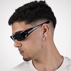 Óculos de Sol Unissex Oakley Permian Polished Black Prizm Black - Foto 5