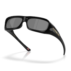 Óculos de Sol Unissex Oakley Permian Polished Black Prizm Black - Foto 6