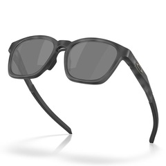 Óculos de Sol Unissex Oakley Shackle Matte Black Camo Prizm Black - Foto 7