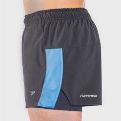 Short Runner Max com Bermuda Térmica Poker - Masculino - Foto 5
