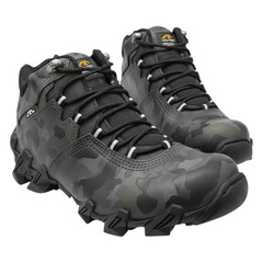 Bota Masculina Bull Terrier Axis Camuflado Chumbo - Foto 4