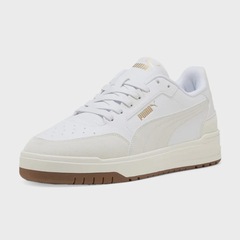 Tênis Masculino Puma Shuffle Downtown OG White Beige - Foto 1