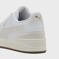 Tênis Masculino Puma Shuffle Downtown OG White Beige - Foto 3