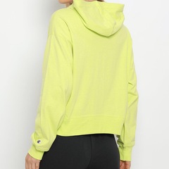 Moletom Capuz Fleece Champion Midweight Jersey Feminino - Foto 2