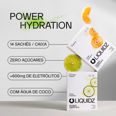 Eletrólitos LIQUIDZ® Zero Açúcares - Sabor Limonada Tropical - Kit 1 Caixa com 14 sachês - Foto 4