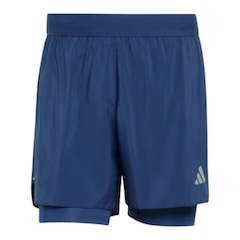 Shorts adidas 2 em 1 Run Essentials - Masculino - Foto 1