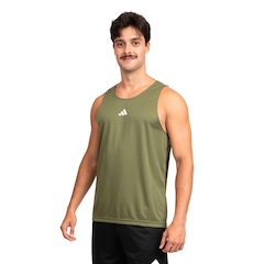 Camiseta Regata adidas Treino Básico - Masculina - Foto 1