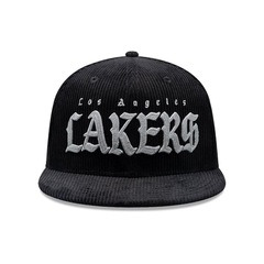 Boné Unissex New Era 9FIFTY Los Angeles Lakers NBA Aba Reta - Foto 2