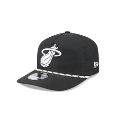 Boné Unissex New Era 19TWENTY Miami Heat NBA Aba Curva - Foto 1