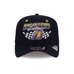 Boné Unissex New Era 9SEVENTY STRETCH Snap Los Angeles Lakers NBA Aba Curva - Foto 2