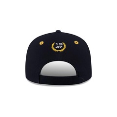 Boné Unissex New Era 9SEVENTY STRETCH Snap Los Angeles Lakers NBA Aba Curva - Foto 5