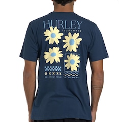 Camiseta Hurley New Flower - Masculina - Foto 2