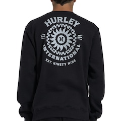Blusão de Moletom Hurley Careca Empire - Masculino - Foto 2