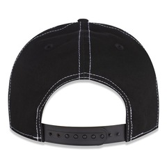 Boné Adulto New Era Los Angeles Dodgers MLB Contrast Aba Curva - Foto 5