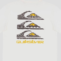 Camiseta Quiksilver Vertical Logos - Masculina - Foto 4