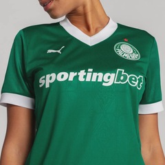 Camisa do Palmeiras I 2025 Jogador Puma Feminina - Foto 2
