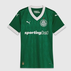 Camisa do Palmeiras I 2025 Jogador Puma Feminina - Foto 4