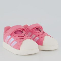 Tênis Feminino Streettalk EL Kids Rosa adidas - Foto 2