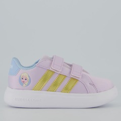 Tênis Infantil Grand Court Frozen Elsa adidas - Foto 1