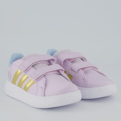 Tênis Infantil Grand Court Frozen Elsa adidas - Foto 2