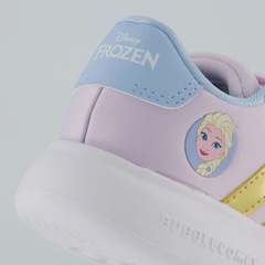 Tênis Infantil Grand Court Frozen Elsa adidas - Foto 6