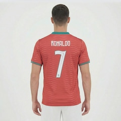 Camisa Portugal Home 2026 Jogador 7 Ronaldo Puma Masculina - Foto 3
