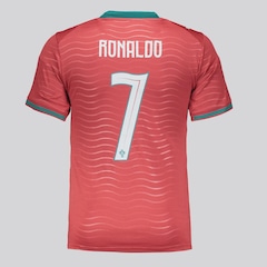 Camisa Portugal Home 2026 Jogador 7 Ronaldo Puma Masculina - Foto 4