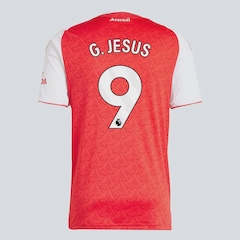 Camisa Arsenal Home 2026 9 G. Jesus adidas Masculina - Foto 6