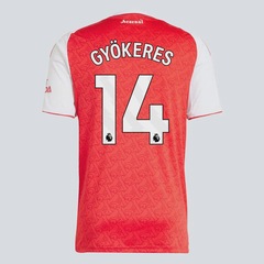 Camisa Arsenal Home 2026 14 Gyökeres adidas Masculina - Foto 6
