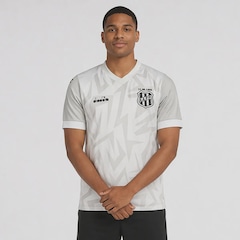 Camisa Ponte Preta Aquecimento Atleta 2025 Diadora Masculina - Foto 1