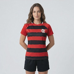 Camisa do Flamengo Manto FutFanatics Feminina - Foto 1