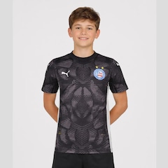 Camisa EC Bahia I 2025 Puma Infantil - Foto 1