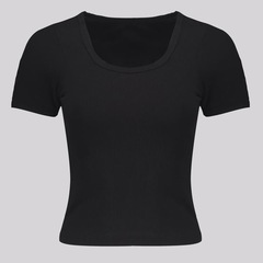 Camiseta Feminina Essentials Rib Fila - Foto 4