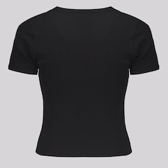 Camiseta Feminina Essentials Rib Fila - Foto 6