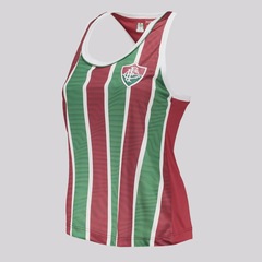 Camiseta Regata Fluminense Agora Grená Braziline Feminina - Foto 5