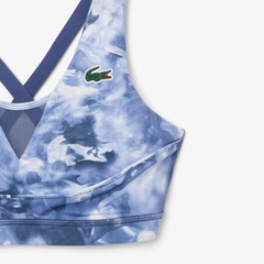 Top Esportivo Elástico com Suporte Médio Lacoste Feminino - Foto 5