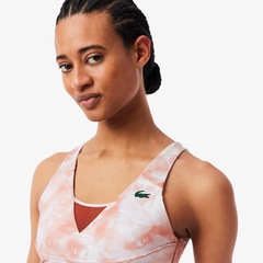 Top Esportivo Elástico com Suporte Médio Lacoste Feminino - Foto 2