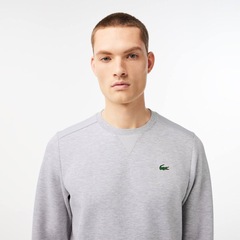 Blusão Moletom Masculino SPORT com painéis em tela Lacoste - Foto 2