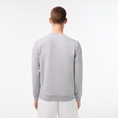 Blusão Moletom Masculino SPORT com painéis em tela Lacoste - Foto 3