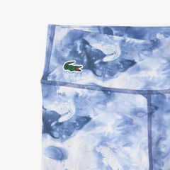 Calça Leggings Esportivas Ultra Dry Printed Stretch Lacoste Feminina - Foto 5