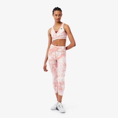 Calça Leggings Esportivas Ultra Dry Printed Stretch Lacoste Feminina - Foto 1