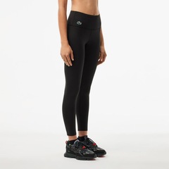 Calça Legging esportiva stretch Ultra-Dry estampada Lacoste Feminina - Foto 2