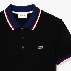 Camiseta Polo Masculina com Gola Contrastante Lacoste - Foto 5